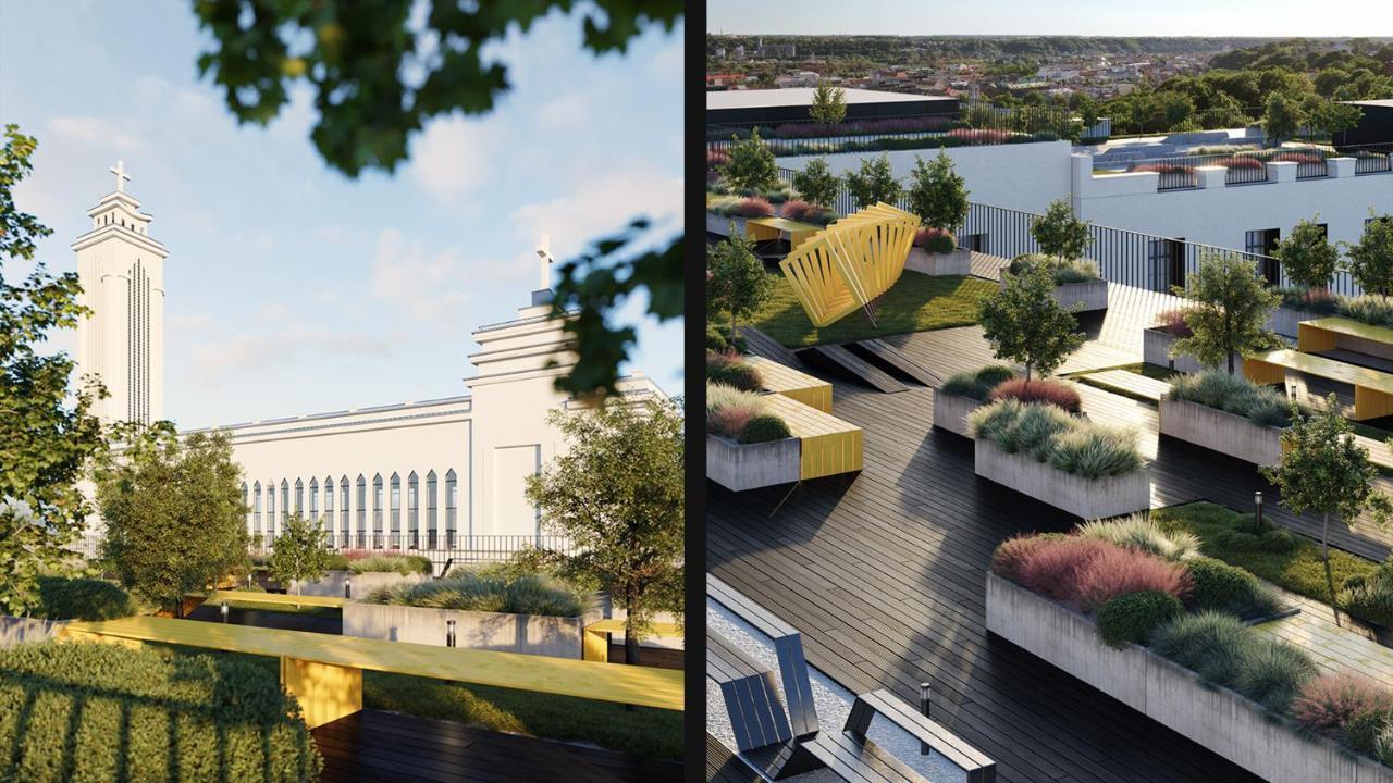 Stay In Kaunas & Radio City - Free Parking المظهر الخارجي الصورة